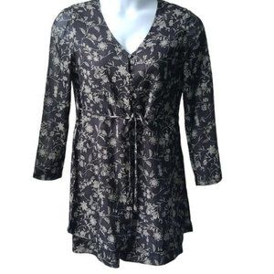 Liz Romper with Split Tunic Overlay | Size 8 | NWT